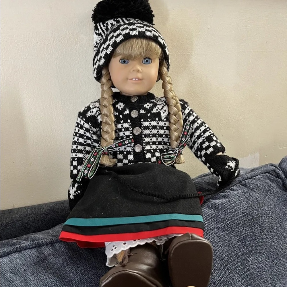 Vintage Kirsten American Girl Doll with 3 outfits